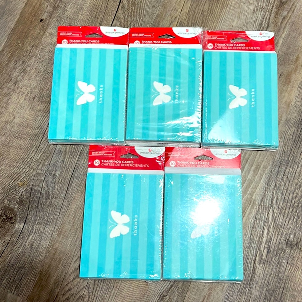 Butterfly Thank you cards bundle